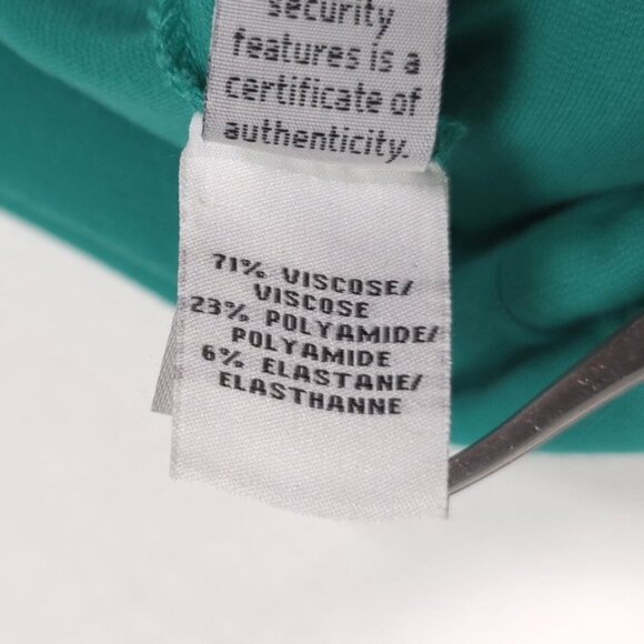 Diane Von Furstenberg Carpreena Mini Dress GREEN Size 6 Full Zipper Sleeveless - Picture 15 of 15